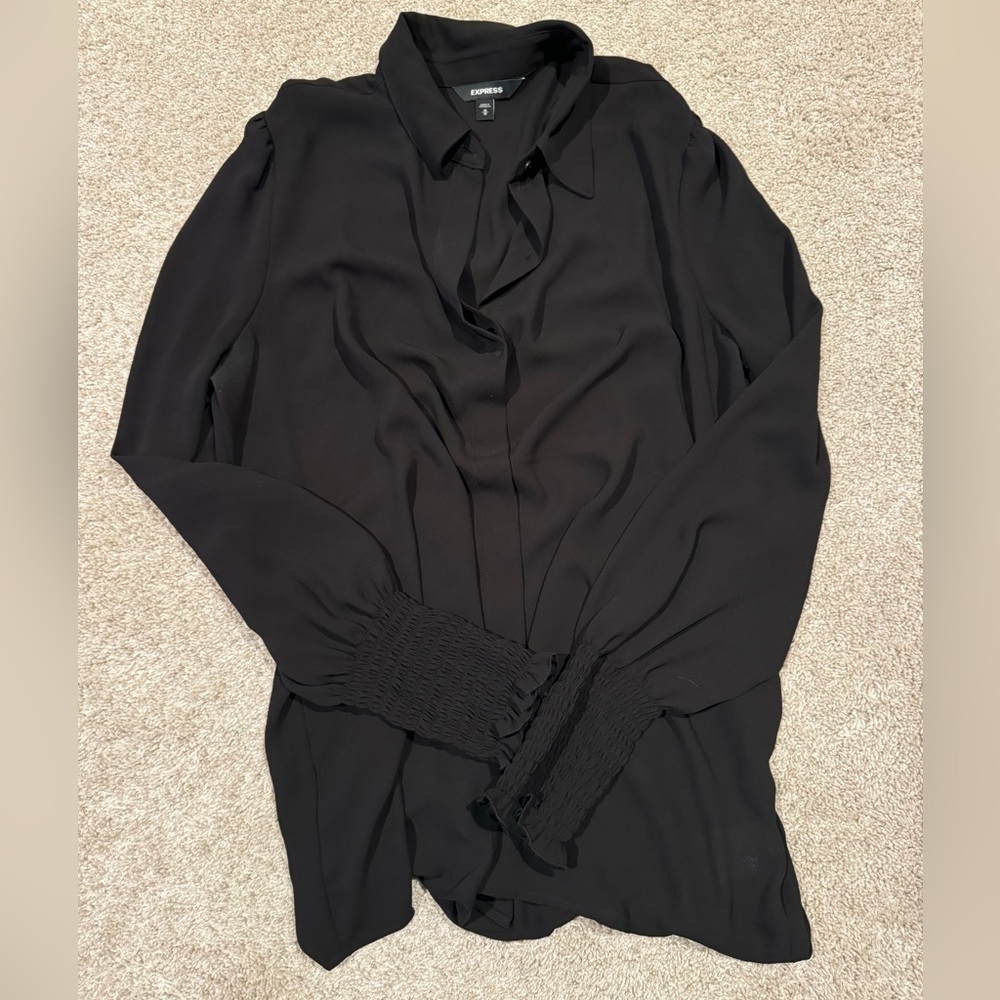 Express Button Down Shirt- M